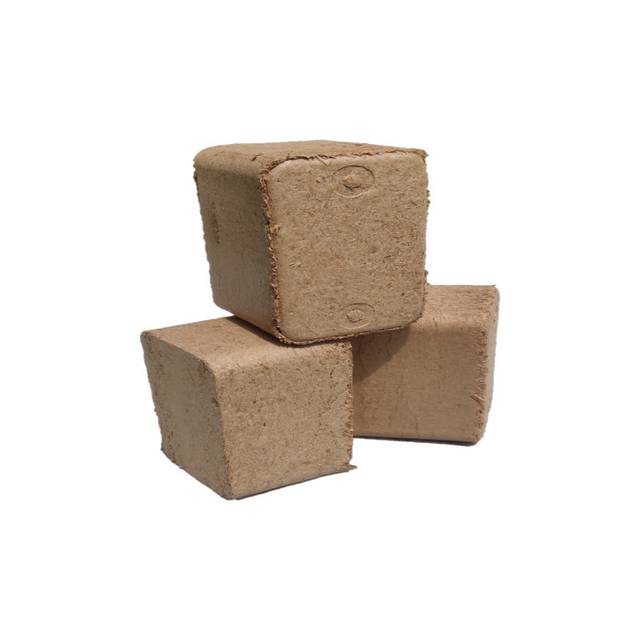 Pavé de bois compressé 100 % chêne 1