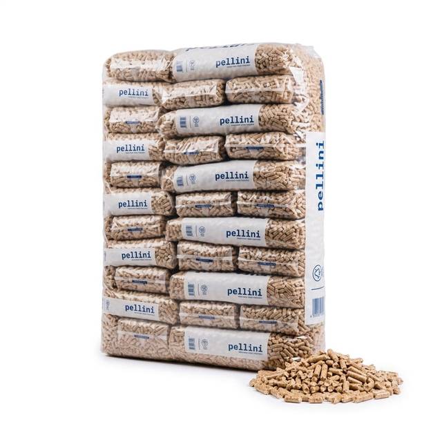 BoisExpress — Pellets Pellini EN+ A1 Palette de 66 sacs de 17 kg Artisan Français 1