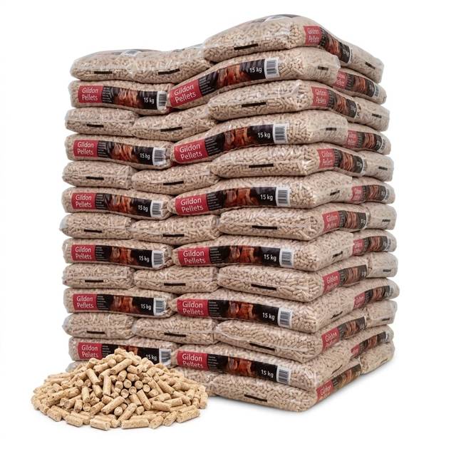 BoisExpress — Pellet Excellent Pellets Palette de 65 sacs de 15 kg Séchage Naturel 1