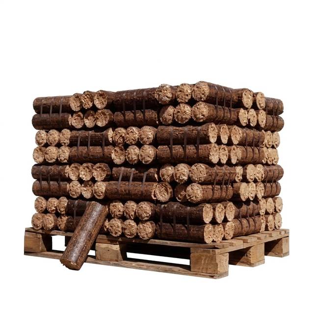 BoisExpress — Verdichtetes Holz Nachtscheite 1/2 Palette von 480 kg Edelholz 1