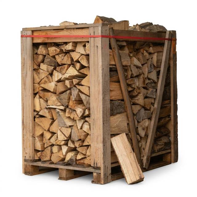 BoisExpress — Brennholz 30cm Palette 1,7 Raummeter 100% Buche Holztradition
