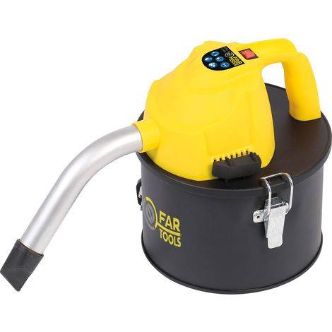 Fartools Pro – Aspirateur à cendre 4L 600W – Puissance d’aspiration 13KPa – Cuve acier maniable – Tube aluminium Ø32mm – Filtre cartouche inclus 1