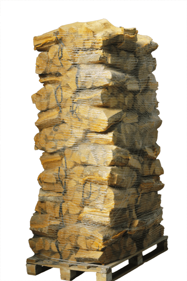 88 Netze Kammergetrocknetes gespalten Esche Brennholz 30-33 cm
