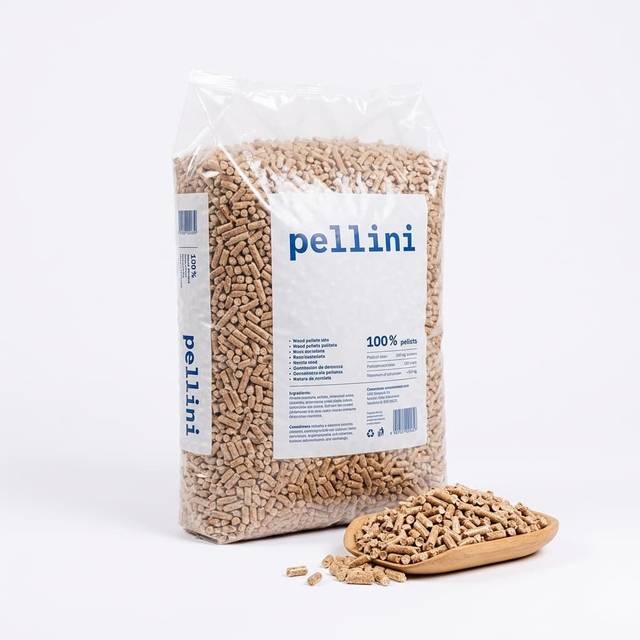 BoisExpress — Pellets Pellini EN+ A1 Palette von 66 Säcken à 10 kg Französischer Handwerker 1