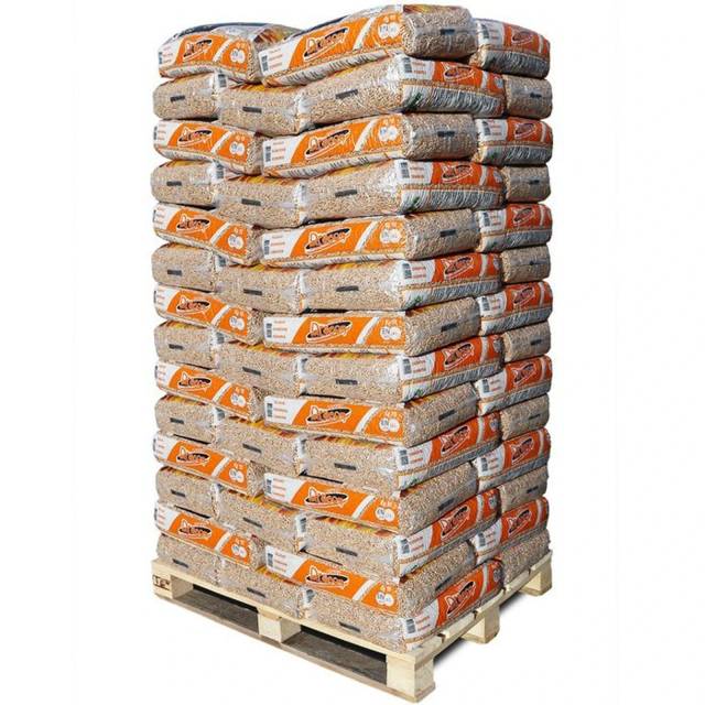 DRAGON Holzpellets 6mm ENplusA1, 65 x 15kg Palette 1